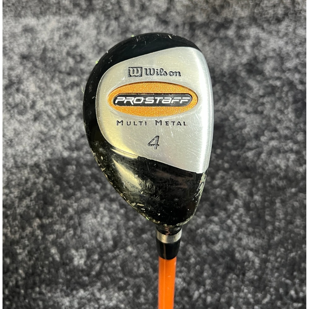 Wilson ProStaff Multi Metal #4 Hybrid Golf Club, Right Handed, Orange